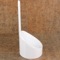 Toilet Brush Holder, Decorative, White